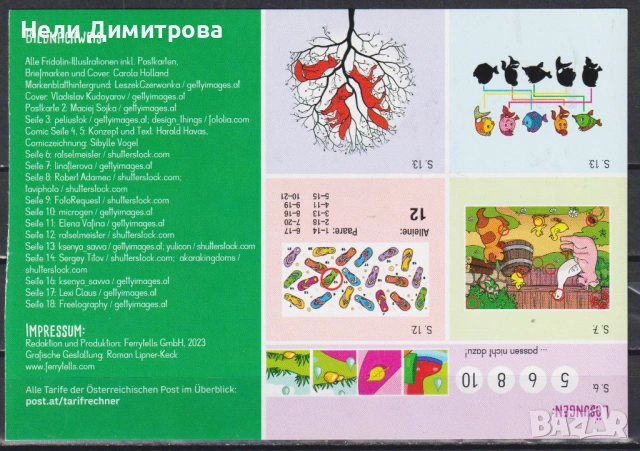 Пощенска картичка Цилертал Туризъм от Австрия, снимка 4 - Филателия - 39425721