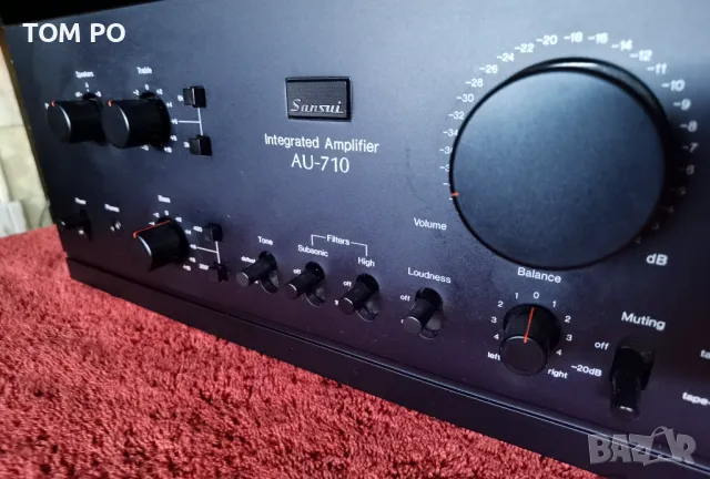 КРАЙНА ЦЕНА! Sansui au-710 , снимка 2 - Ресийвъри, усилватели, смесителни пултове - 47533749