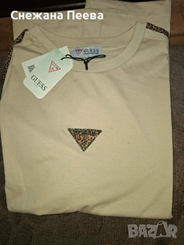 Нова дамска тениска Guess, снимка 7 - Тениски - 53562567