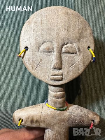 Статуетка Ашанти, снимка 2 - Антикварни и старинни предмети - 46320610