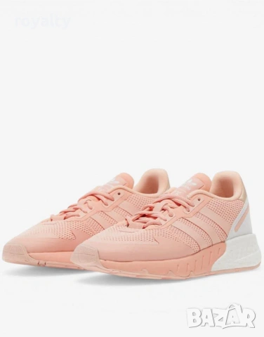 ADIDAS Sneakers Zx 1K Boost Shoes Pink Дамските маратонки Adidas ZX 1K Boost в розов цвят съчетават , снимка 3 - Маратонки - 54125489