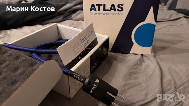 Atlas Eos 4dd Power cable 1.5m, снимка 5 - Други - 54282849