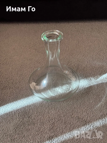 hookahTree Traditional стъклена ваза за наргиле ~43 мм гърловина – аксесоар за shisha / hookah, снимка 2 - Наргилета - 52439982