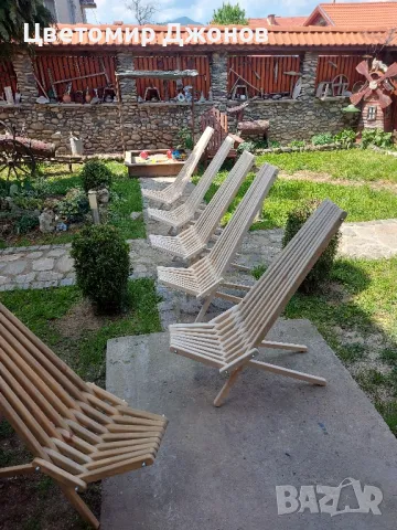 Градински стол, снимка 10 - Градински мебели, декорация  - 48936374