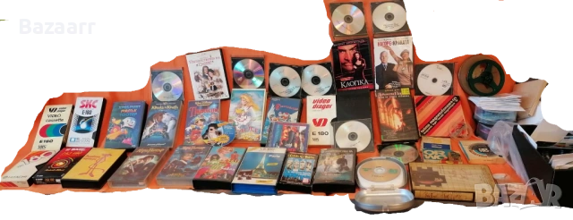 VHS DVD CD магнетофонни ленти, снимка 3 - CD дискове - 53530834