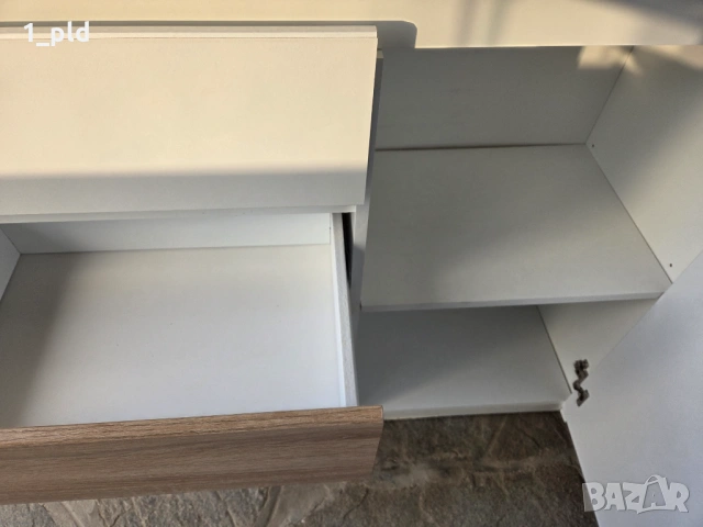 Шкаф /скрин бял, снимка 4 - Шкафове - 54170932