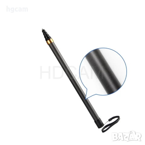 Селфи Стик GARV Panoramic Invisivble CX3.0 - Карбон - 300см, снимка 6 - Чанти, стативи, аксесоари - 50487253