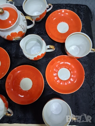 Руски сервиз за чай, снимка 10 - Антикварни и старинни предмети - 51774710