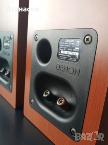 Denon Rcd M37 SC M37 аудио система с тонколони и дистанционно , снимка 5 - Аудиосистеми - 45438243