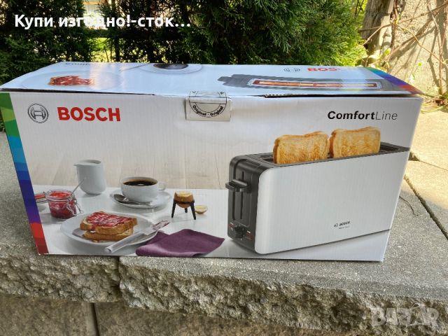 Тостер Bosch ConfortLine, снимка 1 - Тостери - 45248208