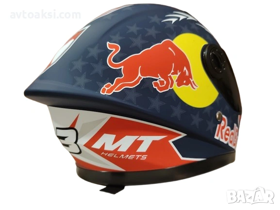 Детска каска Red Bull Мотор/Мотопед/Вело/Скутер/Атв -1019- 6, снимка 9 - Аксесоари и консумативи - 53672889