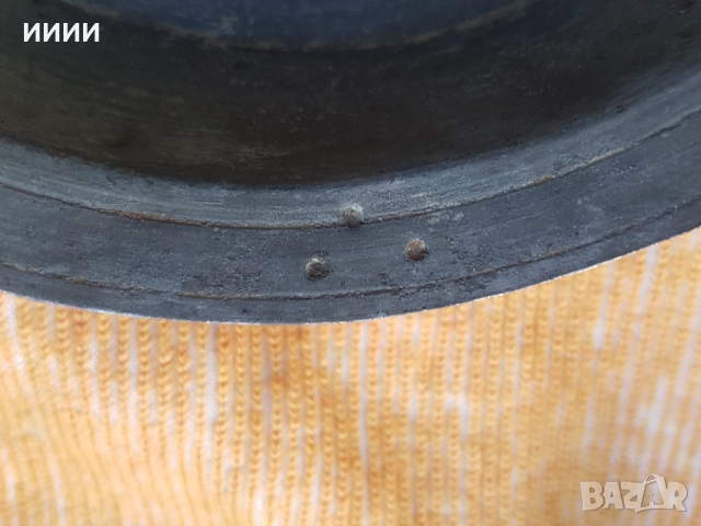 Възрожденска бакърена чиния паница 6 бр, снимка 4 - Антикварни и старинни предмети - 52750392