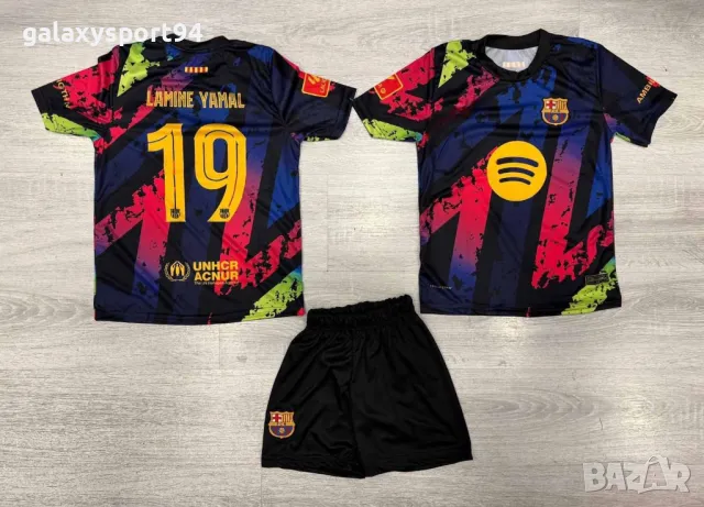 Син Детски Екип CR7 RONALDO Ал Насър Шарен 2025г Комплект с чорапи, снимка 11 - Футбол - 49674926