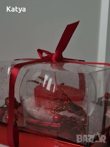 Коледен свещник / коледна декорация, снимка 3 - Декорация за дома - 52351310