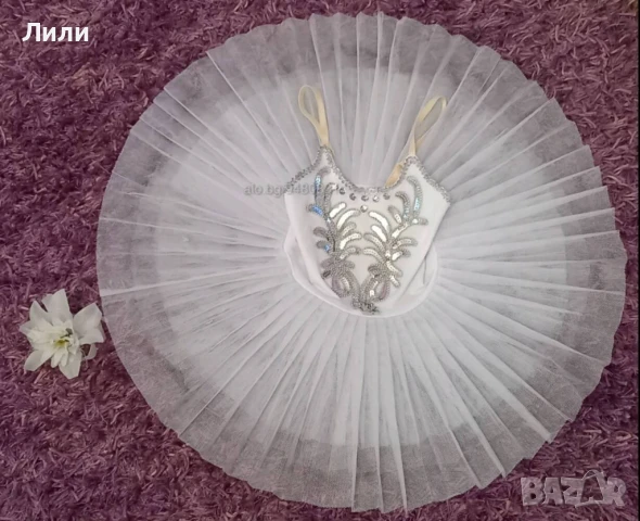 Красива Детска Рокля/Пола/Туту за Балет (пачка), снимка 2 - Детски рокли и поли - 41547829