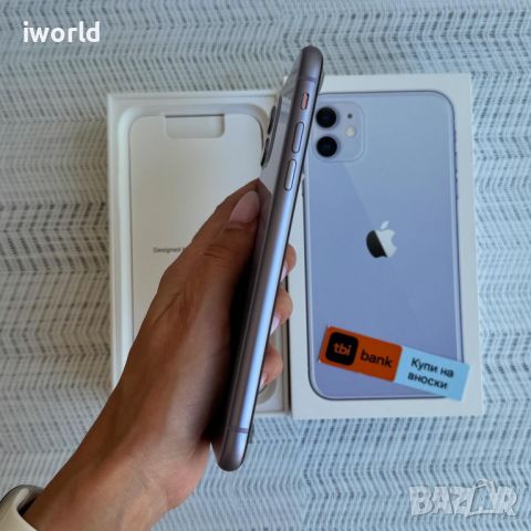 НОВ❗️256гб❗️ iPhone 11 ❗️Лизинг от 30лв/м ❗️ Purple ❗️Лилав 100% батерия❗️ Гаранция, снимка 8 - Apple iPhone - 46427665