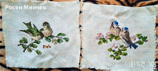 Гоблен Влюбени птиченца- комплект