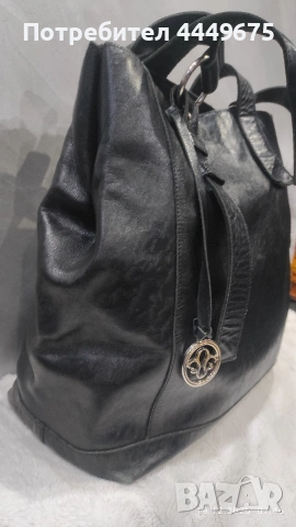 Дамска кожена чанта, снимка 7 - Чанти - 53622242
