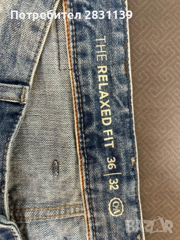 Мъжки дънки relaxed fit, снимка 5 - Дънки - 52529852