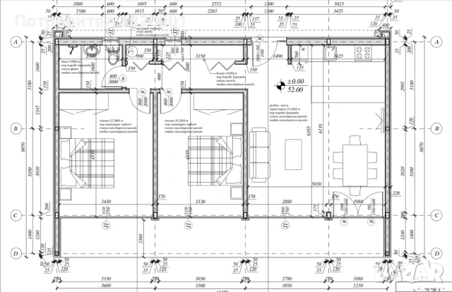 ПРОДАВА СЕ БЕЗ КОМИСИОНА къщa с РЗП 100 м², снимка 17 - Къщи - 50627074