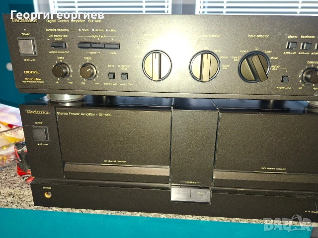 Technics SU-A60 Technics SE-A50, снимка 2 - Ресийвъри, усилватели, смесителни пултове - 54303975