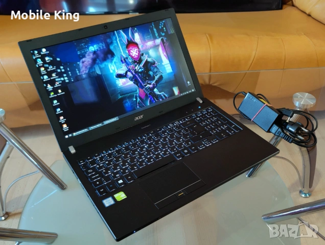 Acer TravelMate P658-MG - 15.6" FHD IPS / i7-6500U / 12GB RAM / 940MX / 128GB M.2 SSD + 1TB HDD, снимка 7 - Лаптопи за игри - 53435337