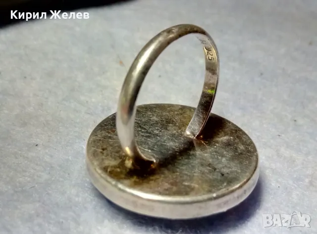 ОГРОМЕН СКЪПОЦЕНЕН СРЕБЪРЕН АРТ ПРЪСТЕН СРЕБРО 925 с БЛЕСТЯЩИ ФАСЕТИРАНИ МАРКАЗИТИ и ЦИРКОНИ 49280, снимка 3 - Пръстени - 49914903