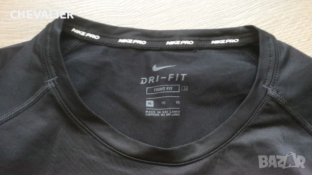 NIKE PRO TIGHT FIT T-Shirt размер L / XL мъжка тениска 20-61, снимка 5 - Тениски - 46021682