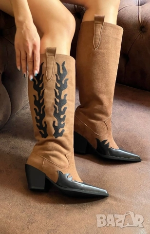 ботуши , снимка 6 - Дамски ботуши - 51431451