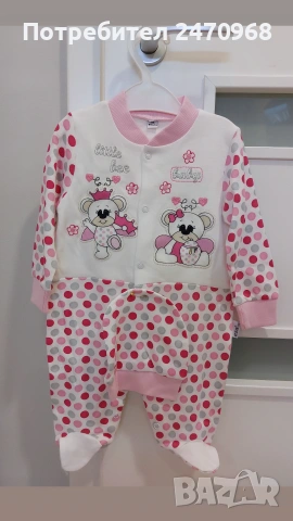 Нови бебешки дрехи 