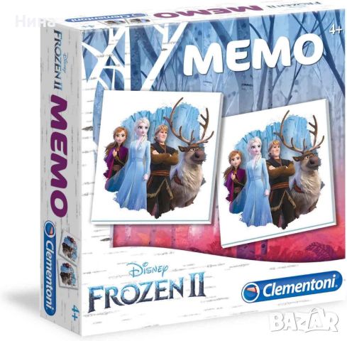 Clementoni мемори карти Frozen 2 , снимка 1 - Игри и пъзели - 46637823