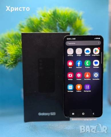 Samsung Galaxy S23, 8GB RAM, 128GB, 5G, Phantom Black, снимка 2 - Samsung - 51690433
