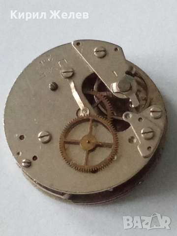 Механизъм с циферблат от стар ръчен часовник 52117, снимка 3 - Мъжки - 52270109