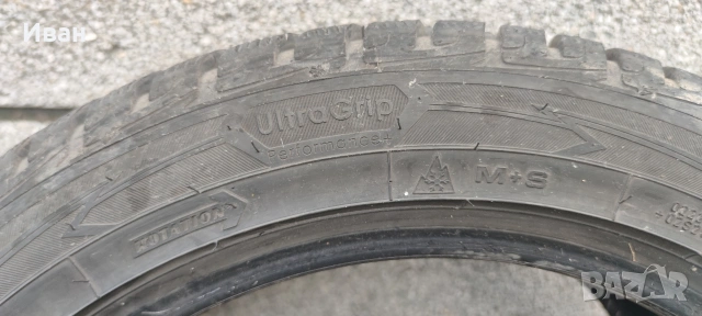 Зимни гуми Goodyear Ultragrip Performance+ 225/50/17 Дот 3619, снимка 3 - Гуми и джанти - 54158527