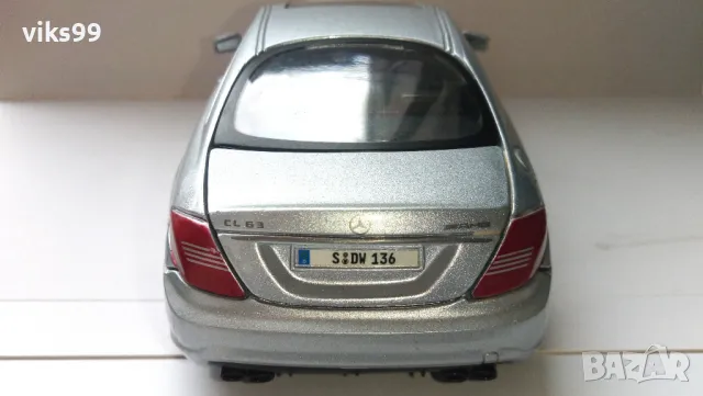 Mercedes-Benz CL 63 Coupe AMG Special Edition Maisto 1:24, снимка 4 - Колекции - 48320961