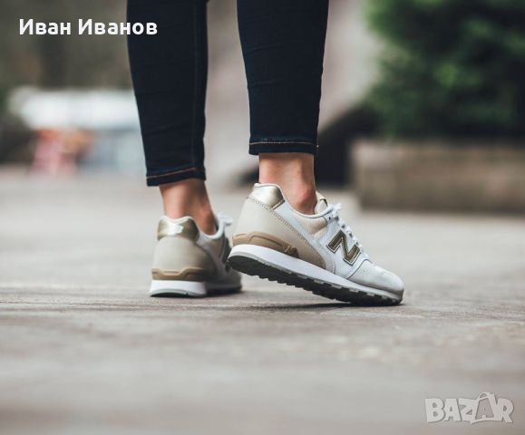 маратонки New Balance 996 'White Gold Khaki  номер 40 , снимка 7 - Маратонки - 45585450