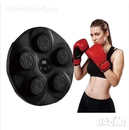 Бокс машина музикална със светлина ,5 мишени, 2 ръкавици, снимка 2 - Други спортове - 49489230