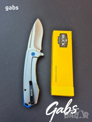 Сгъваем нож BUCK RUSKUS 713S, снимка 8 - Ножове - 53834212