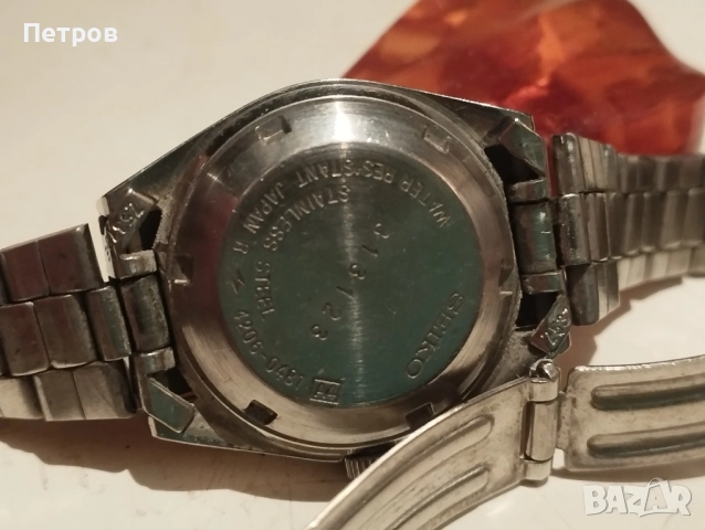 Дамски часовник Seiko 5. Made in Japan original , снимка 2 - Дамски - 52871021