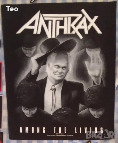 Нов гръб на Антракс / Anthrax от Among the Living, снимка 1 - Други - 52977051