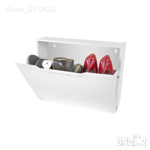 Компактен стенен шкаф за обувки , снимка 3 - Шкафове - 53272822
