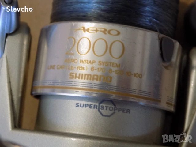 Риболовна макара - Shimano Aero Symetre 2000/twin handle/ceramic roller, снимка 18 - Макари - 53748718