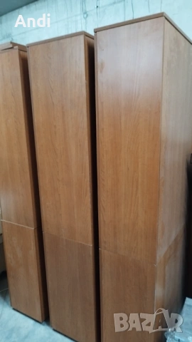 Двукрил гардероб с четири врати - Офис шкаф с рафтове 86/42/205 см, снимка 16 - Гардероби - 53661833