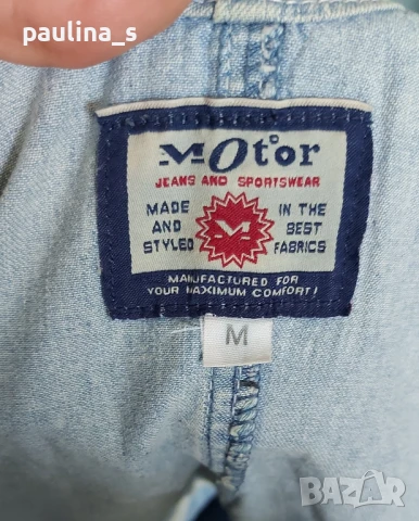 Два броя / Винтидж дънков марков сукман "Olympia" и "Motor jeans" , снимка 15 - Сукмани - 51299718