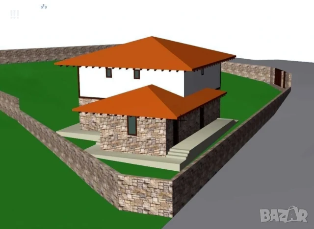 Голяма къща + 900 кв.м дворно място в град Хисар от собственик, снимка 11 - Къщи - 50842479