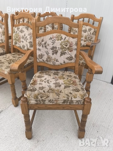 Комплект от 6 трапезни стола , снимка 2 - Столове - 52124301