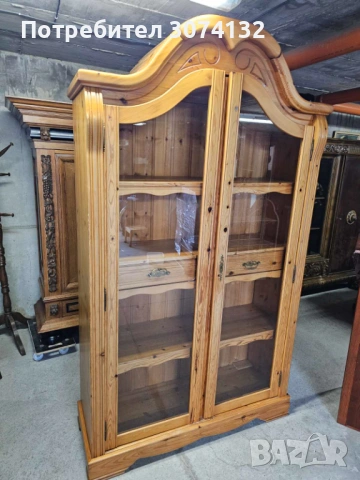 Витрина в стил Рустик, снимка 4 - Секции и витрини - 53500038