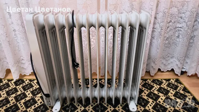 Маслен радиатор Tesy 2500W, снимка 2 - Радиатори - 48299762