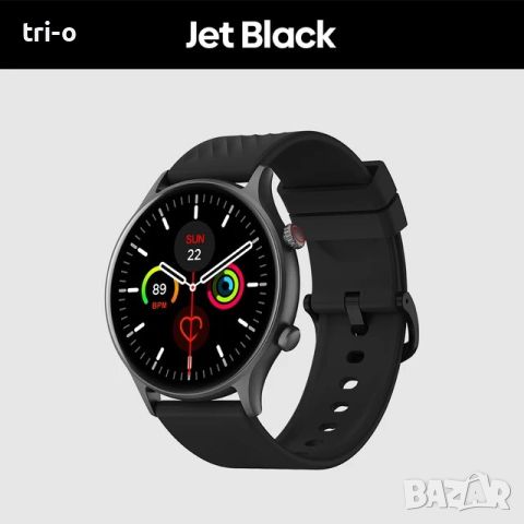 Cмарт часовник Zeblaze Btalk 2 Lite Voice Calling черен, снимка 1 - Смарт часовници - 43572255
