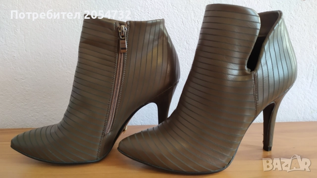 Дамски боти на висок ток, 41-ви номер, снимка 6 - Дамски боти - 52289431